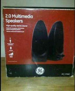 Speakers Never used good for mp3, computer, cell phone ect...