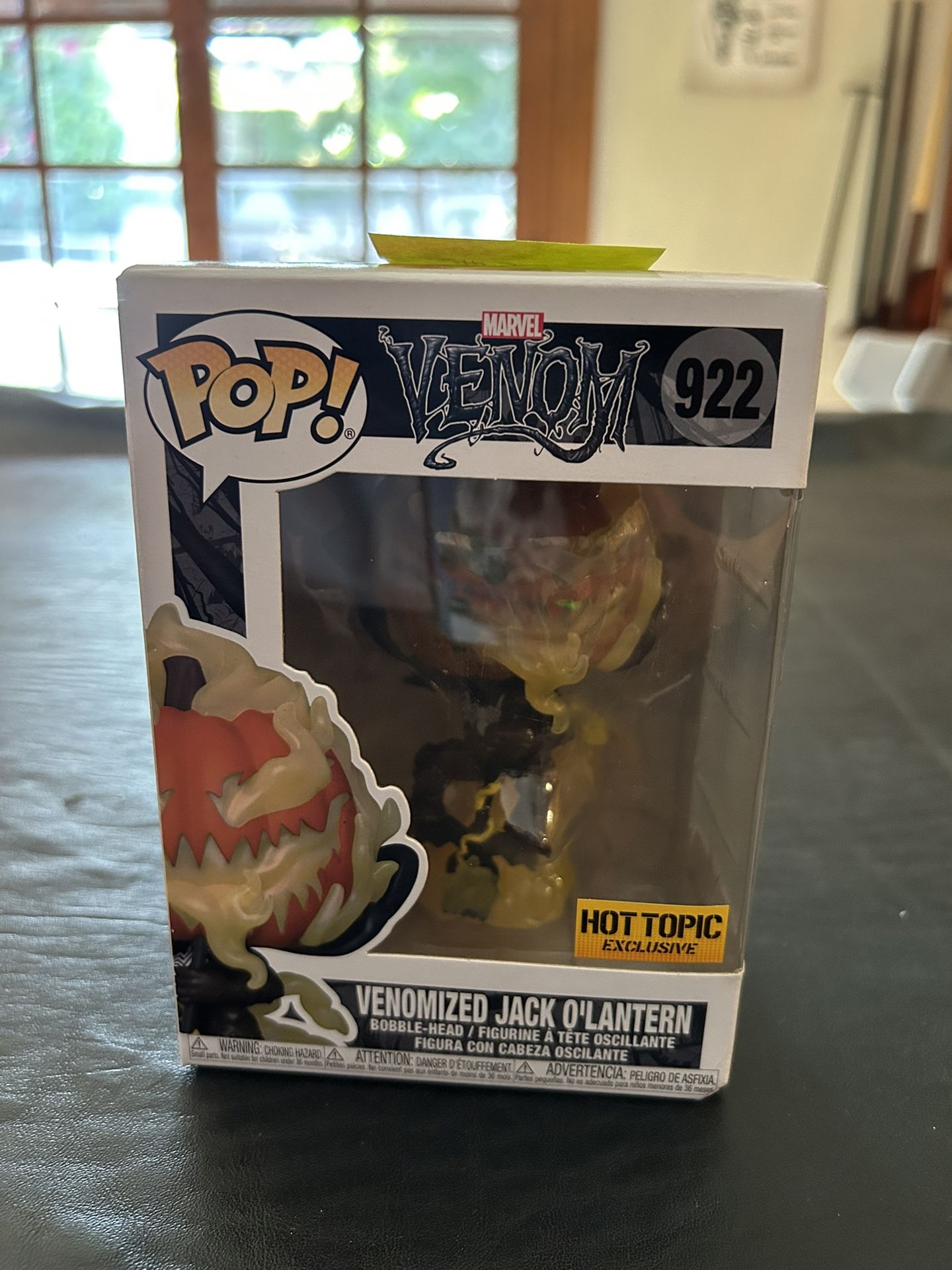 Funko Pop, Venom Jack-O’-Lantern Hot Topic Exclusive
