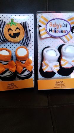 Infant Girl Halloween Themed 2pc Set