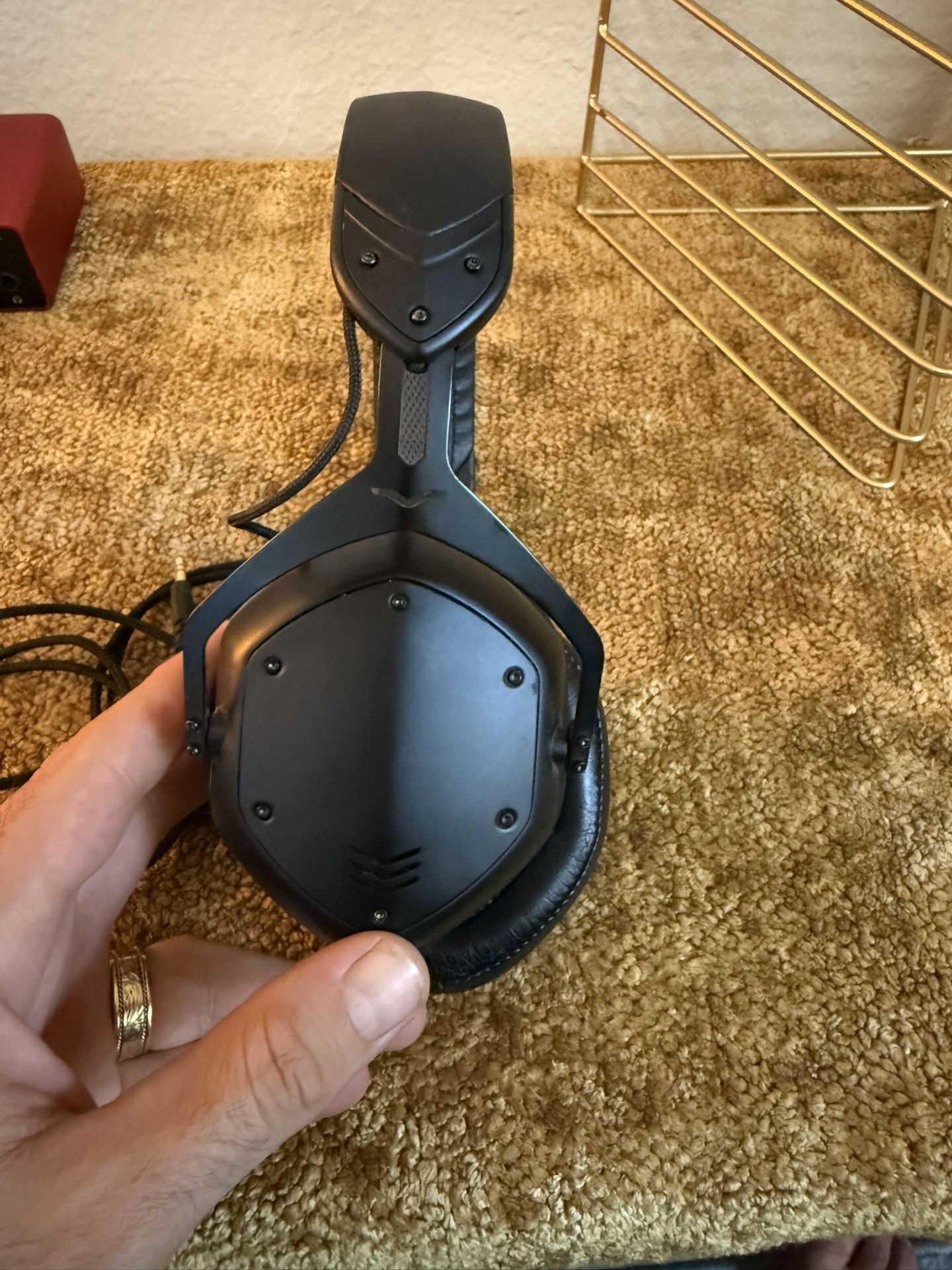 V-Moda Crossfade LP2 Over-ear Headphones - Matte Black Metal