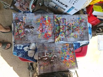 Canvas grafitti