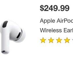 Airpod Pro 3s  And Airpod Maxs Brand New In Box