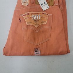 Levi 501 Apricot Sz. 38x34 NEW