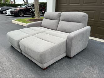 Love Seat Couch/Sofa - Gray - Delivery Available 🚛