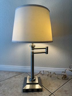 Pacific Coast Lighting 29” 360 lighting Swing arm lamp with Chrome finish