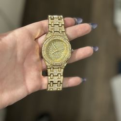 Gold Plated Watch 