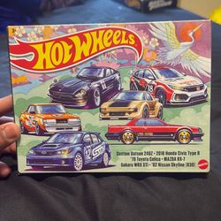 Hotwheels Car Culture Jdm Set