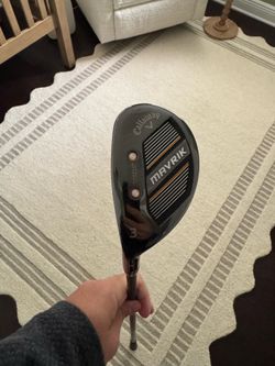 Left handed Callaway Mavrik 3 Hybrid