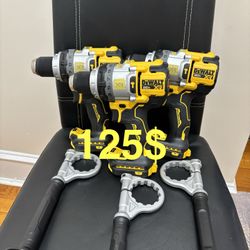 Dewalt XR 1/2 in. Hammer Drill, DCD1007 20v (Tool Only) 125$ each