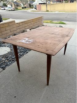 DANISH DINING TABLE SOLID WOOD