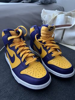 Nikes Dunk Lakers