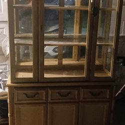 Lighted China Cabinet 