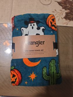 Wrangler 3pc hand towel set