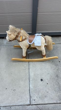 Vintage rocking horse toy