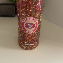 20oz Glass 49ers Snow Globe 