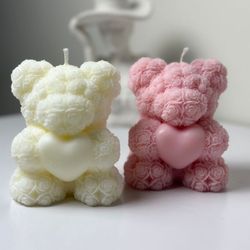Scented Teddy Bear Candels