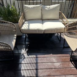 Threshold outdoor Southport Loveseat And Chairs