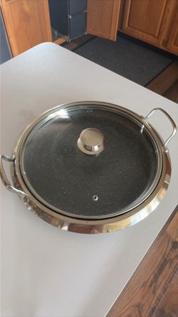 Curtis Stone Stainless Steel Pot w Lid - New
