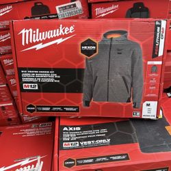 Milwaukee Heated Hoodie Medium Grey