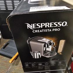 Nespresso CREATISTA PRO. lists for over $800