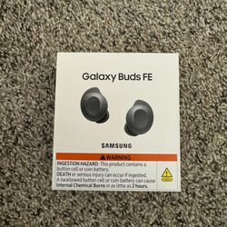 Brand new in factory sealed box, SAMSUNG Galaxy Buds FE True Wireless Bluetooth Earbuds, Comfort and Secure in Ear Fit, Auto Switch Audio, Touch, AKG