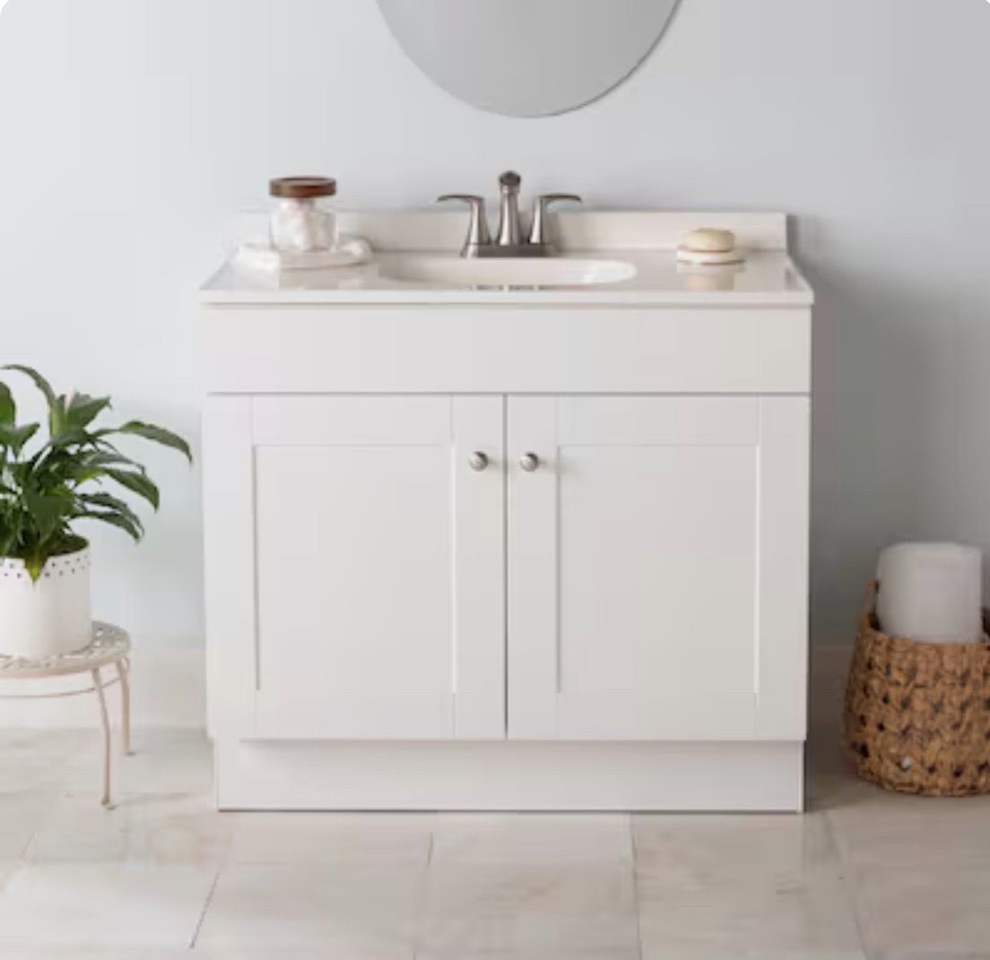 36 in Bathroom Vanity w/ Sink