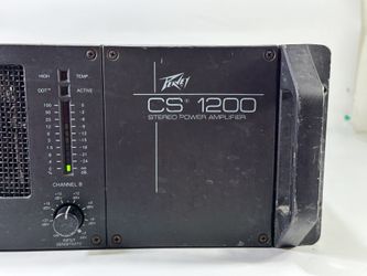 【PEAVEY】CS-1200 ステレオパワーアンプ Peavey Cs-1200 Stereo Power Amplifier | eBay