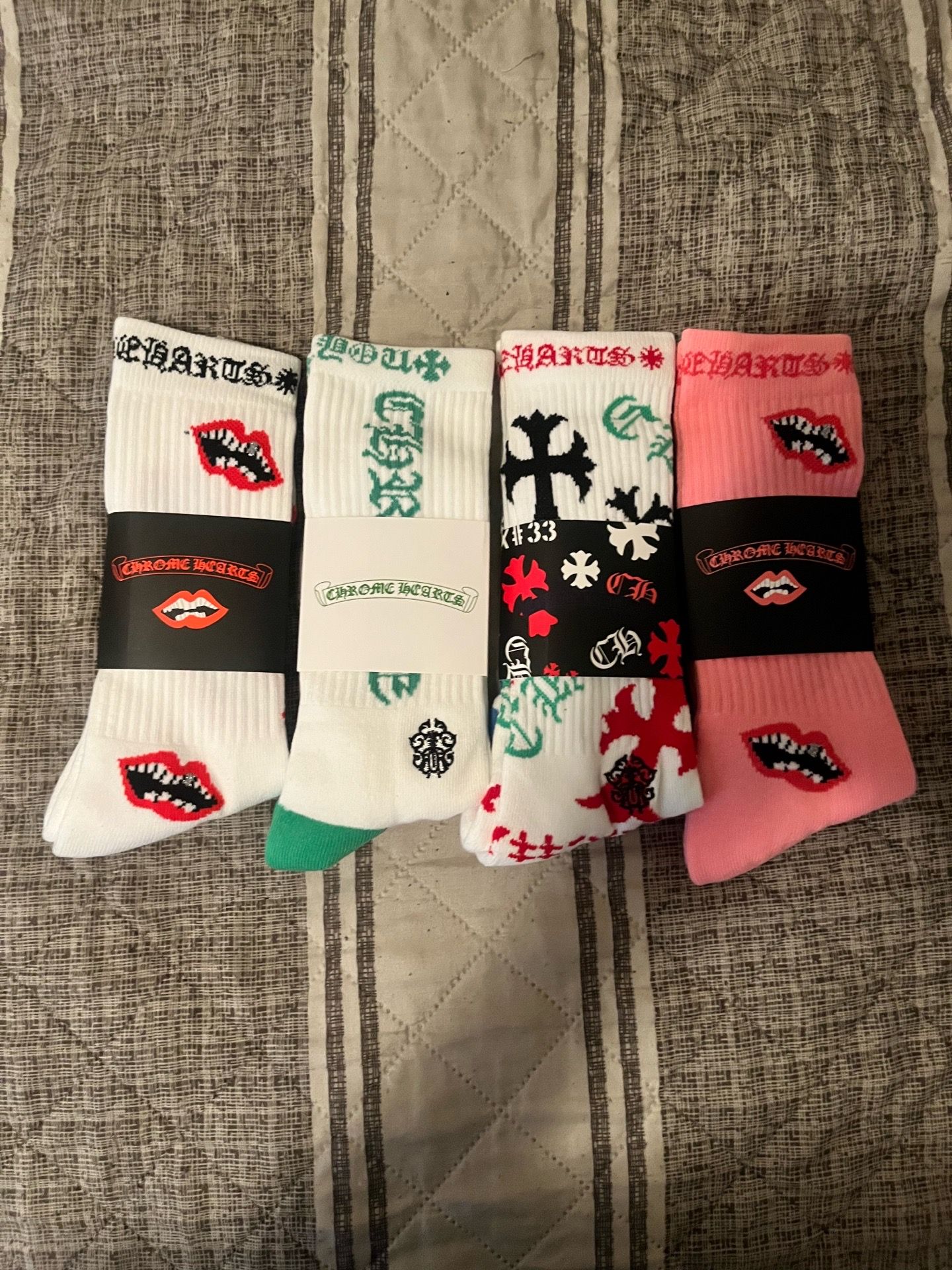 Chrome Hearts socks bundle