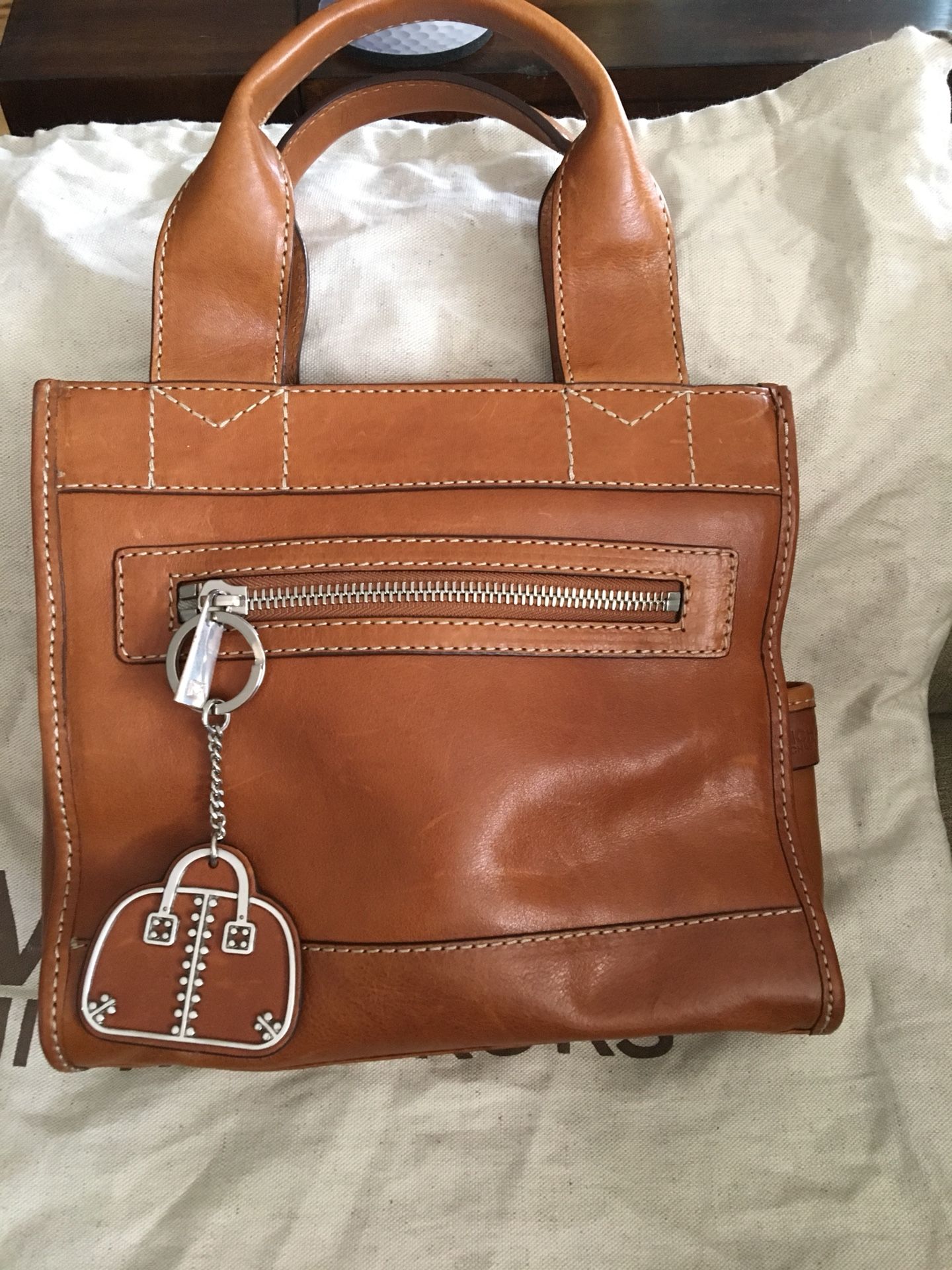 Michael Kors Brown Leather Tote