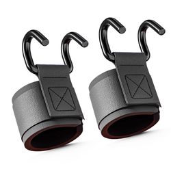 VDYXEW Weight Lifting Hooks for Deadlifting (Pair), 660Lbs Capacity Non-Slip Wrist Support Straps for Men & Women, Gym Wrist Wraps for Pull Up, Fitnes