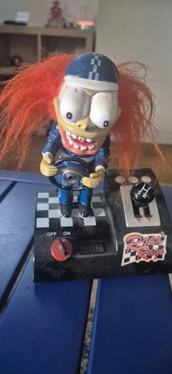 Vintage 2005 Gemmy Road Rage Racer - Working (Rare Blue Suit)