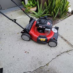 Troy Bilt Lawn Mower and 3  Edgers