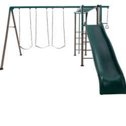 Lifetime Monkey Bar Adventure Swing Set