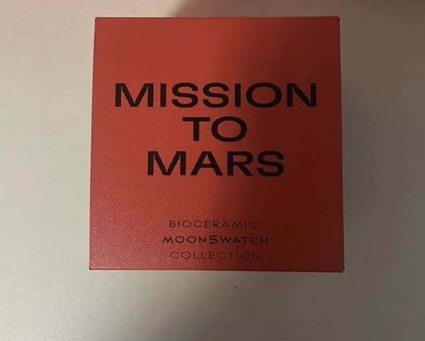 Omega X Swatch Misson To Mars