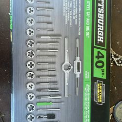 Tap & Die Set/Juego De Machos De Roscar Y Terrajas