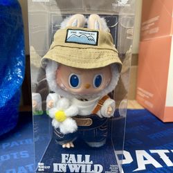 Brand new sealed labubu fall in wild