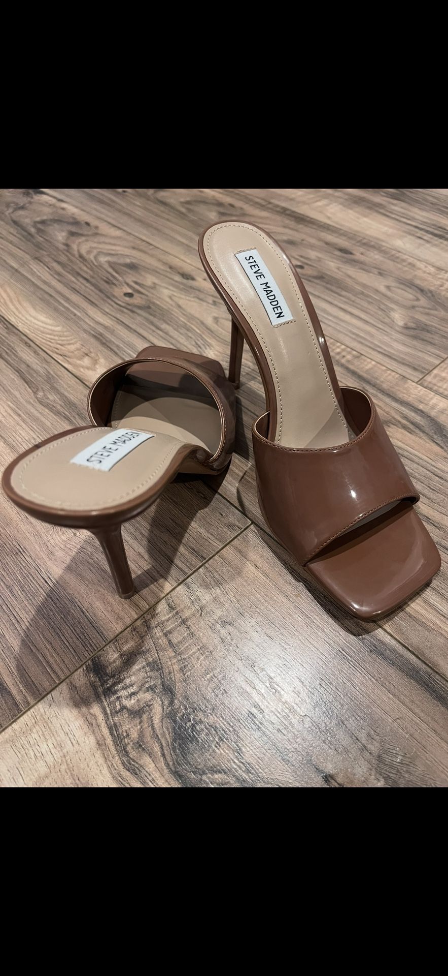 Brown Heels Sandal Size 10
