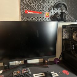 Gaming PC and Gaming Monitor