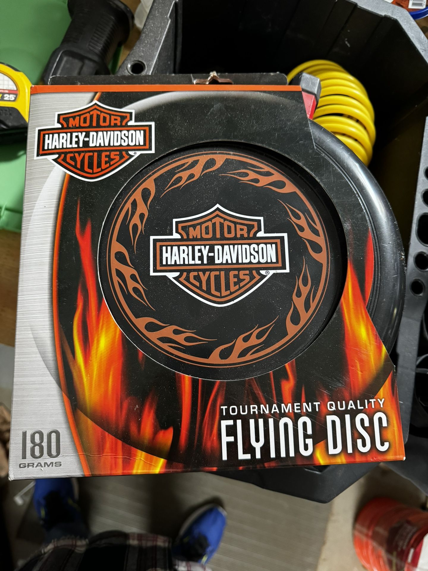 Harley Davidson Flying Disc 180 G In Package