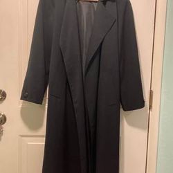 100% Merino Wool Coat / Fully Lined 