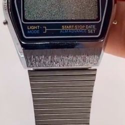 Compu Chron Vintage Stainless Steel Retro🔥