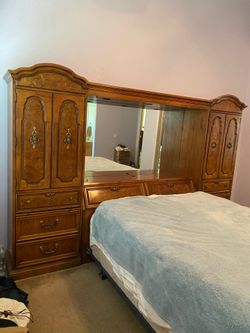 Bed Frame Wardrobe