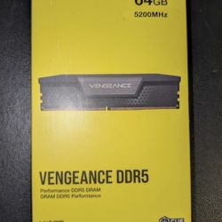 Vengence DDR5 64GB RAM 5400mhz