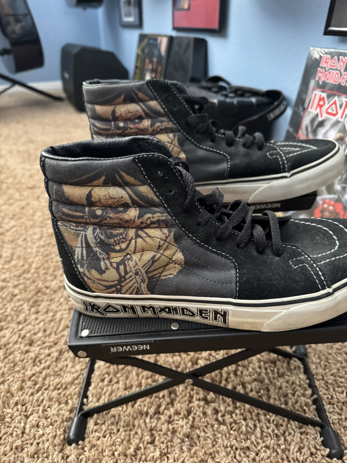 Vans - Iron Maiden Piece Of Mind Size 7.5 Men's