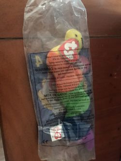 McDonalds Worm Beanie Baby
