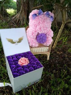 Perfect gift 🎁 soap roses boxes