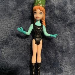 Disney Princess Frozen Anna Bride Polly Pocket 4" Doll 