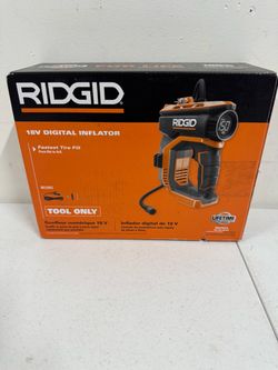 RIDGID 18V Cordless Portable Inflator (Tool Only)