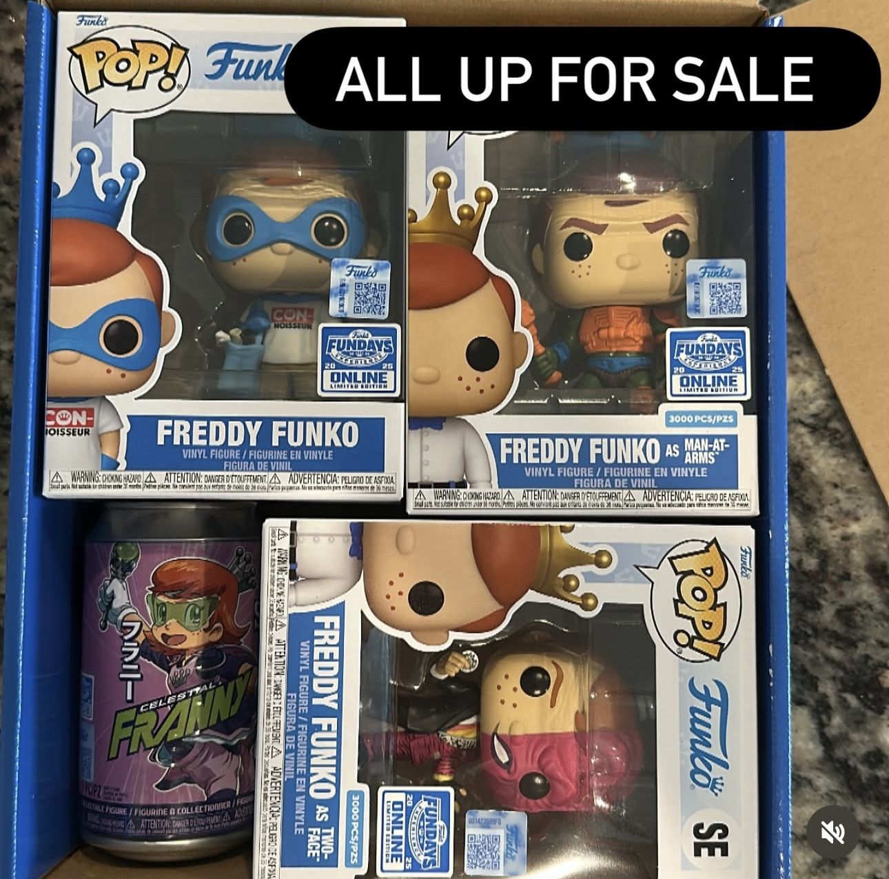 Funko Pop Freddy funday Box Of Fun 