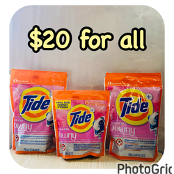 Tide Poder•Pods + Downy Bundle